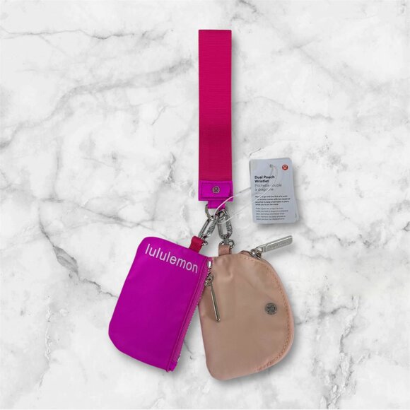 Lululemon Dual Pouch‎ Wristlet Assorted Colors Available - Picture 14 of 16